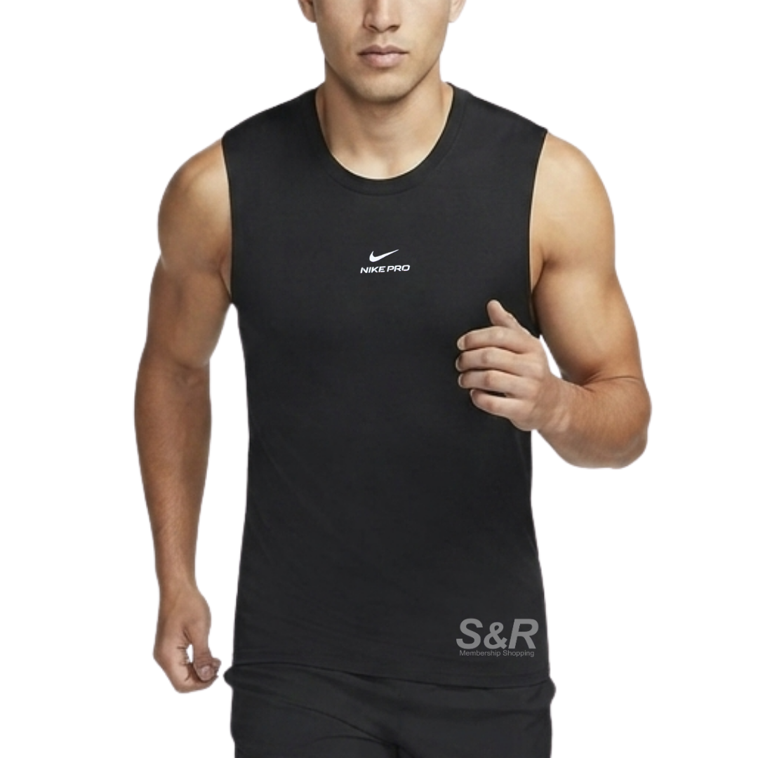 Nike Mens Dri Fit Pro Tee Black